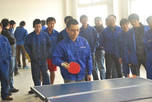 上海滬工閥門廠第二屆職工運(yùn)動會乒乓球比賽(圖4)