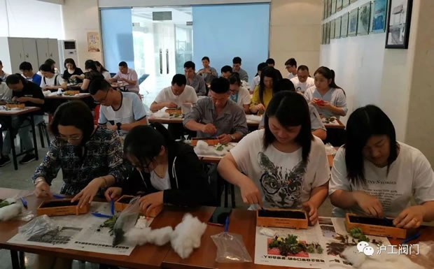 滬工閥門綠色創(chuàng)意DIY活動(圖3)